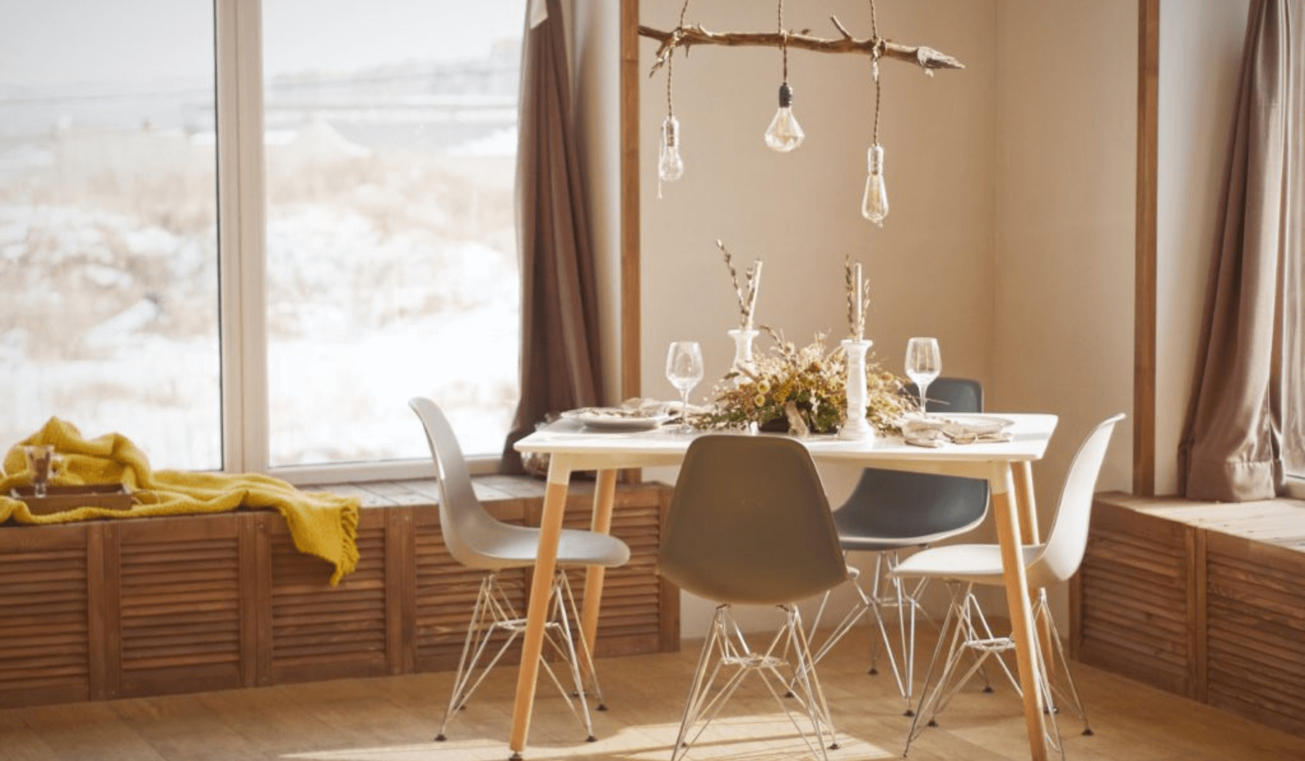 Cuisine joliment décorée
