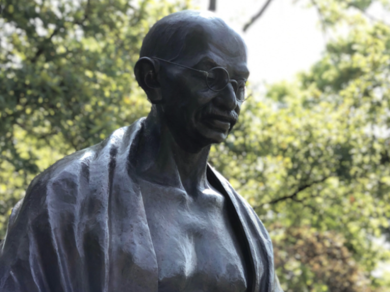 Statue de Gandhi à Genève