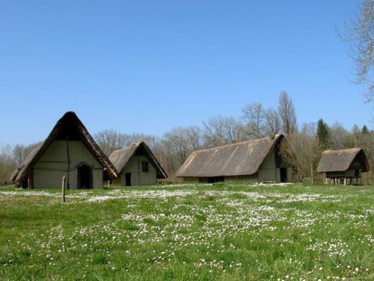 Village lacustre de Gletterens à Fribourg